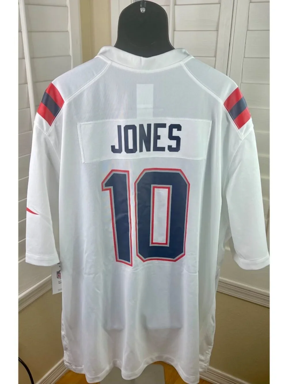 Nike NFL New England Patriots Mac Jones #10 On-Field Football Jersey - Men’s 3XL